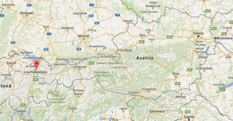 mapa de feldkirch àustria