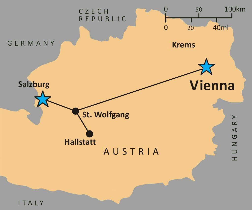 mapa de hallstatt àustria 