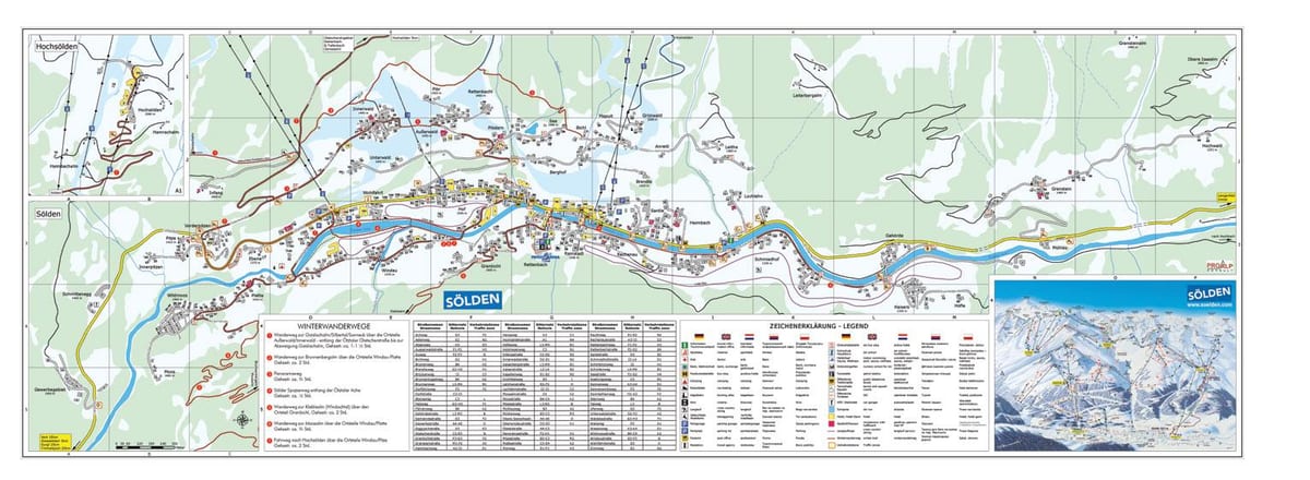 mapa de solden àustria