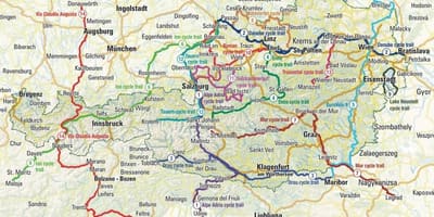 Mapa d'àustria ciclisme