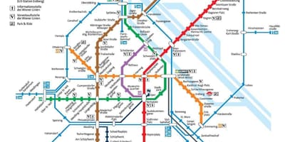 Àustria metro mapa