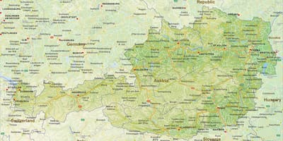Mapa de bruck àustria