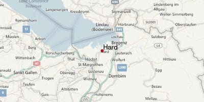 Mapa de dur àustria