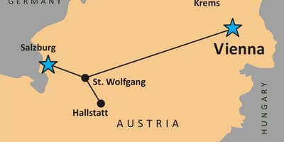 Mapa de hallstatt àustria 