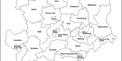 Mapa de modling àustria